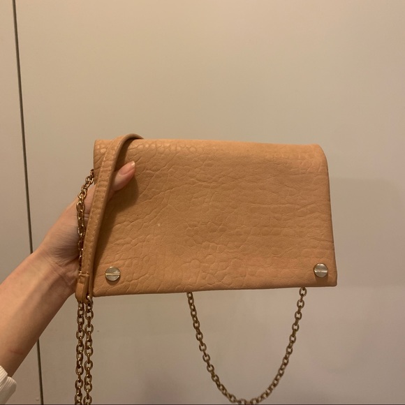 Beige color crossbody bag - Picture 3 of 4